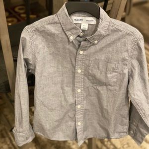 Boys button down collar shirt